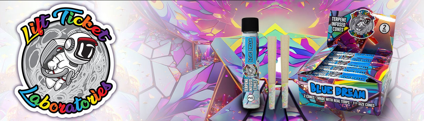 Lift Tickets Infused Rolling Papers