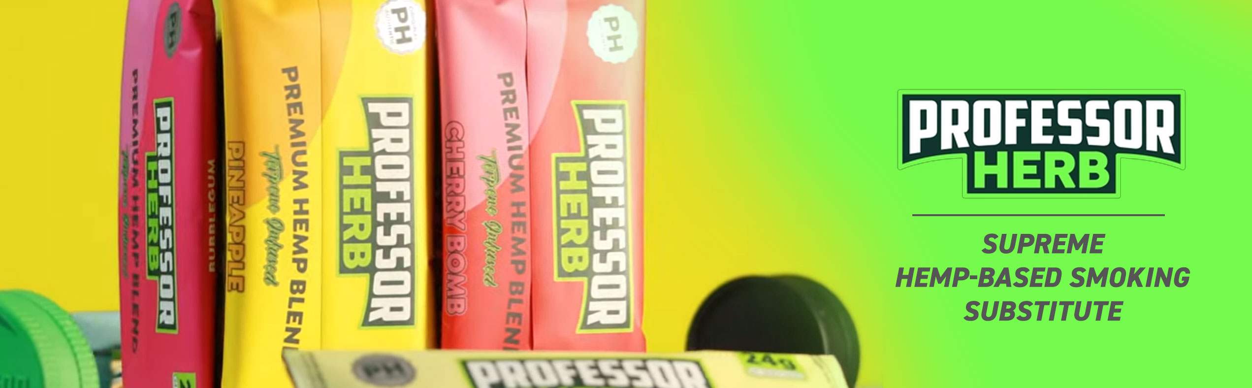 Professor Herb CBD Smoking Blends – Premium Hemp & Hash