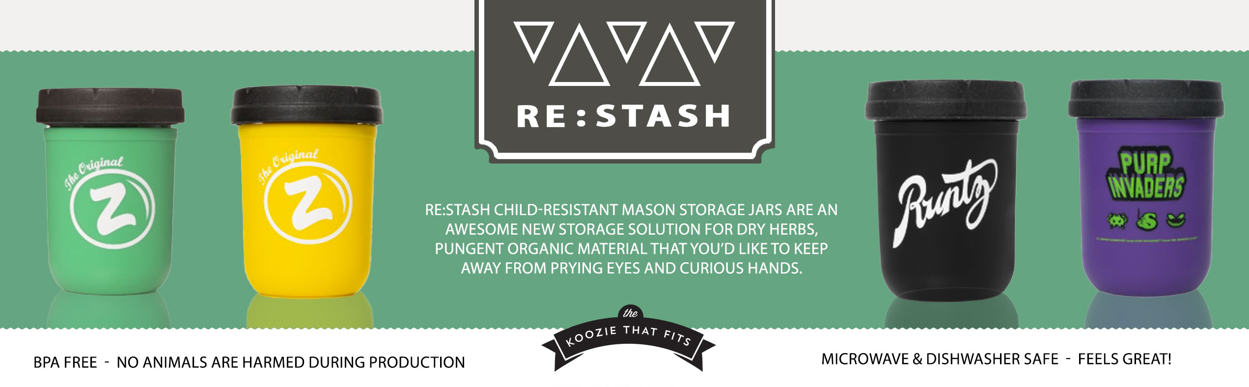 Re:Stash Mason Jars