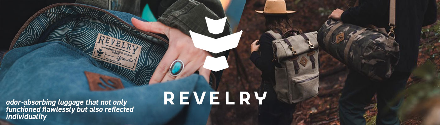 Revelry Supply Odor-Absorbing Luggage