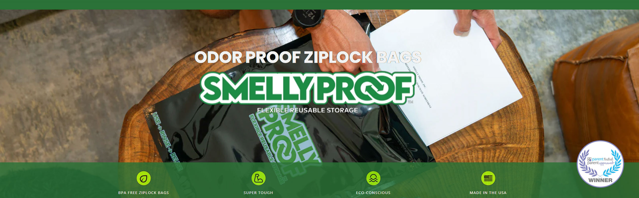 Smelly Proof Bags – Original Odour Proof Storage Solution