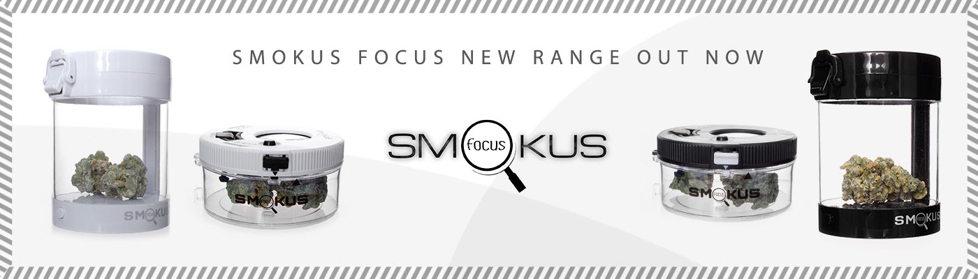 First You Focus, Then You Smokus – Display Jars by Smokus Focus