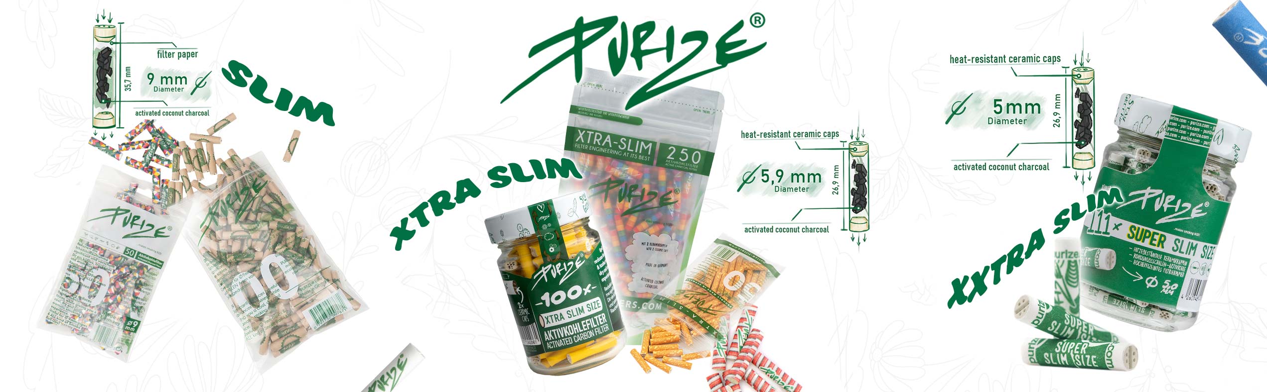 Purize Filter Tips