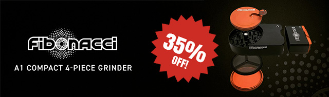 Retail Only: 35% Off Fibonacci Grinders
