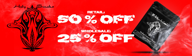 50% off retail and 25% off wholesale