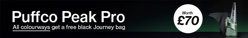 Get a Free Black Journey bag with any colourway Peak Pro or peak