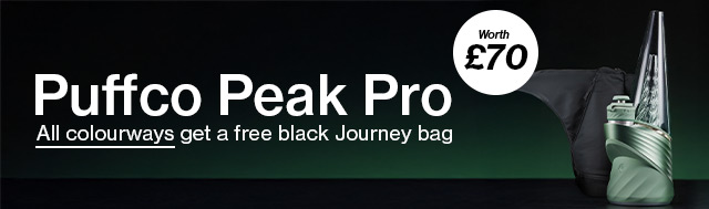 Get a Free Black Journey bag with any colourway Peak Pro or peak