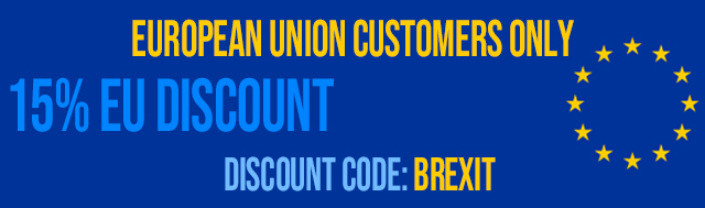 15 Percent off Retail EU Customers