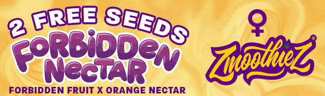 Get 2 Free Forbidden Nectar Female Seeds By Zmoothiez