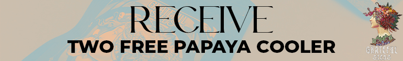Receive 2x Papaya Cooler Fems For FREE