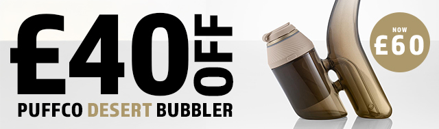 £40 OFF! Puffco Desert Bubbler