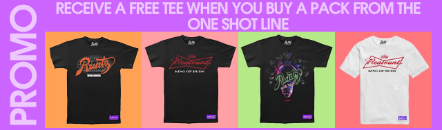  Free Runtz Tshirt With Every Pack From The One Shot Line By Grateful Seeds