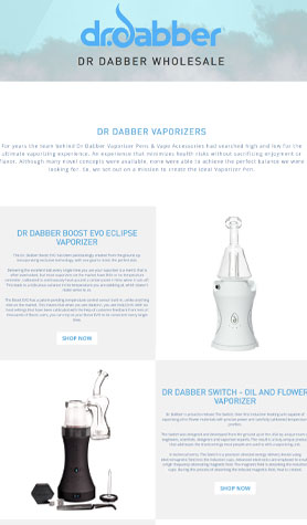 Dr Dabber Vaporizers Wholesale