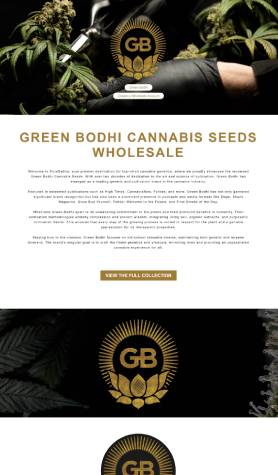 Green Bodhi Cannabis Seeds Wholesale