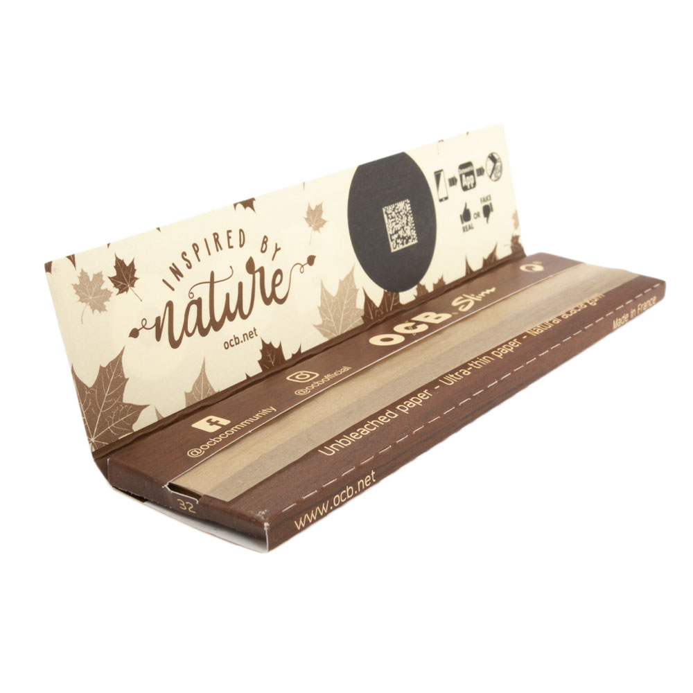 OCB Virgin King-Size Slim Rolling Papers Wholesale