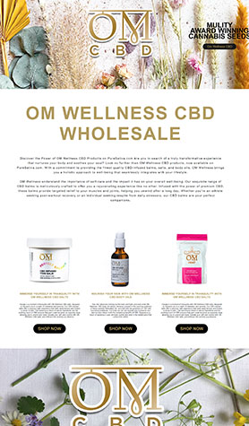 OM Wellness CBD Wholesale