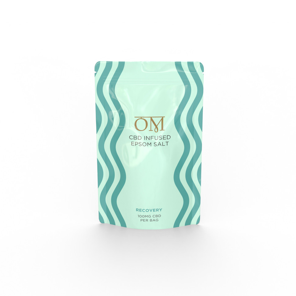 Recovery CBD Epsom Bath Salts Om Wellness Wholesale