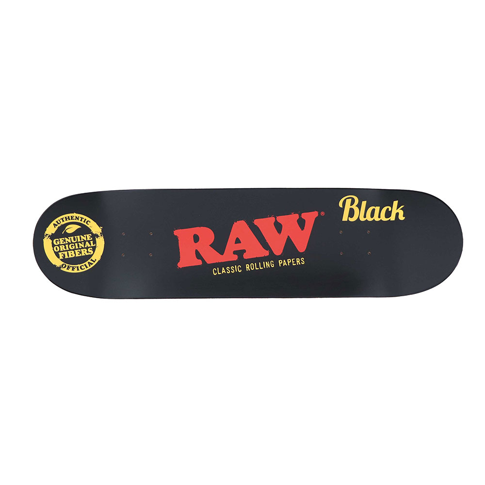 200 x RAW Black Skateboard