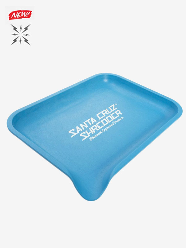 Hemp Rolling Tray by Santa Cruz Shredder Blue - Wholesale