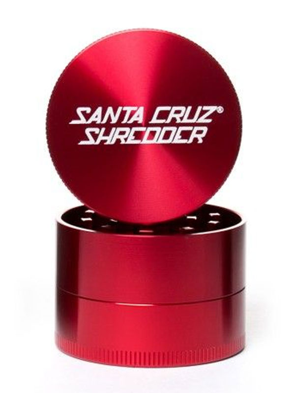 Medium 3 Piece Matte Herb Grinders by Santa Cruz Shredder Wholesale