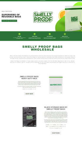 Smelly Proof Bags Wholesale