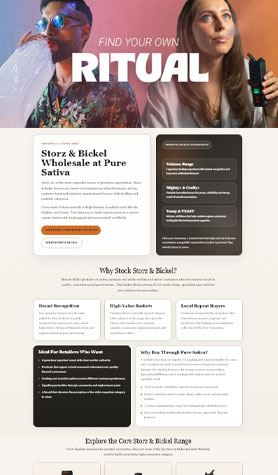 Storz & Bickel Wholesale