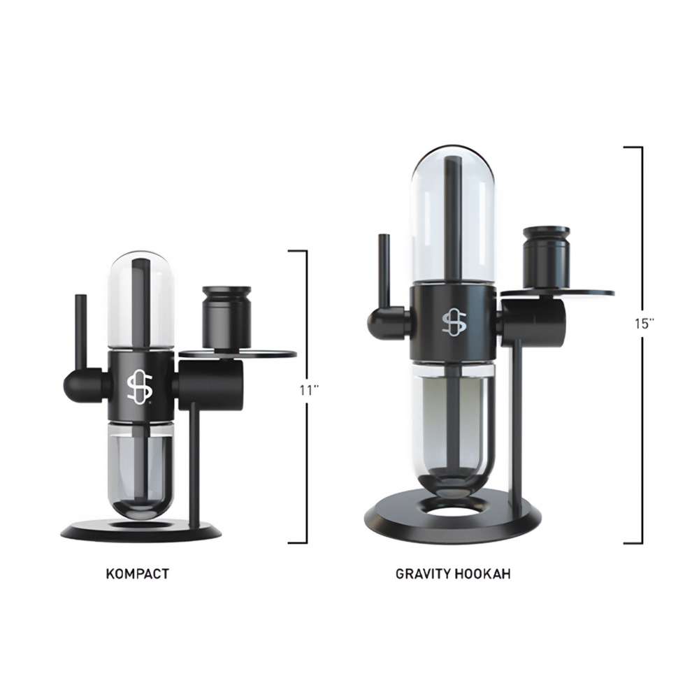 Kompact Gravity Hookah by Stundenglass Wholesale