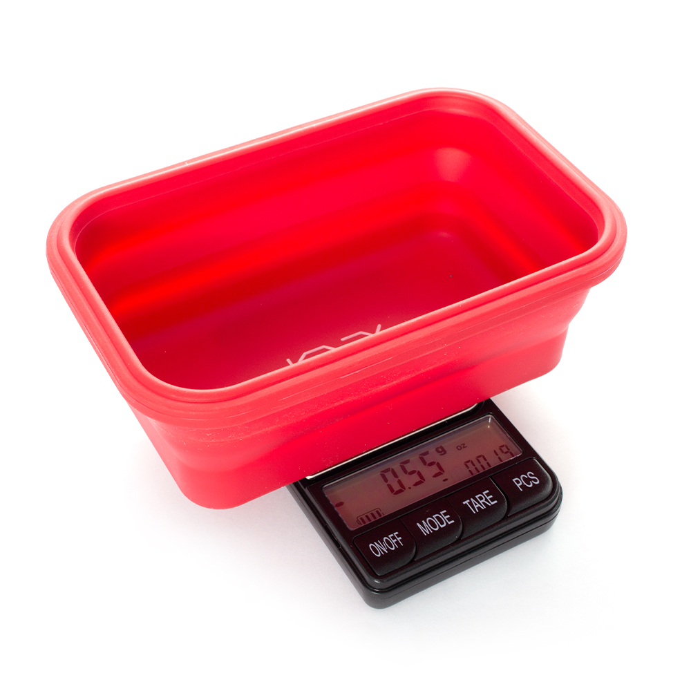 Omega Collapsible Silicone Bowl Digital Precision Scales (Platinum Collection) by Kenex Wholesale