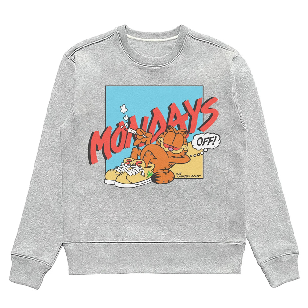 Mondays Off Crewneck Jumper by Smokers Club Wholesale