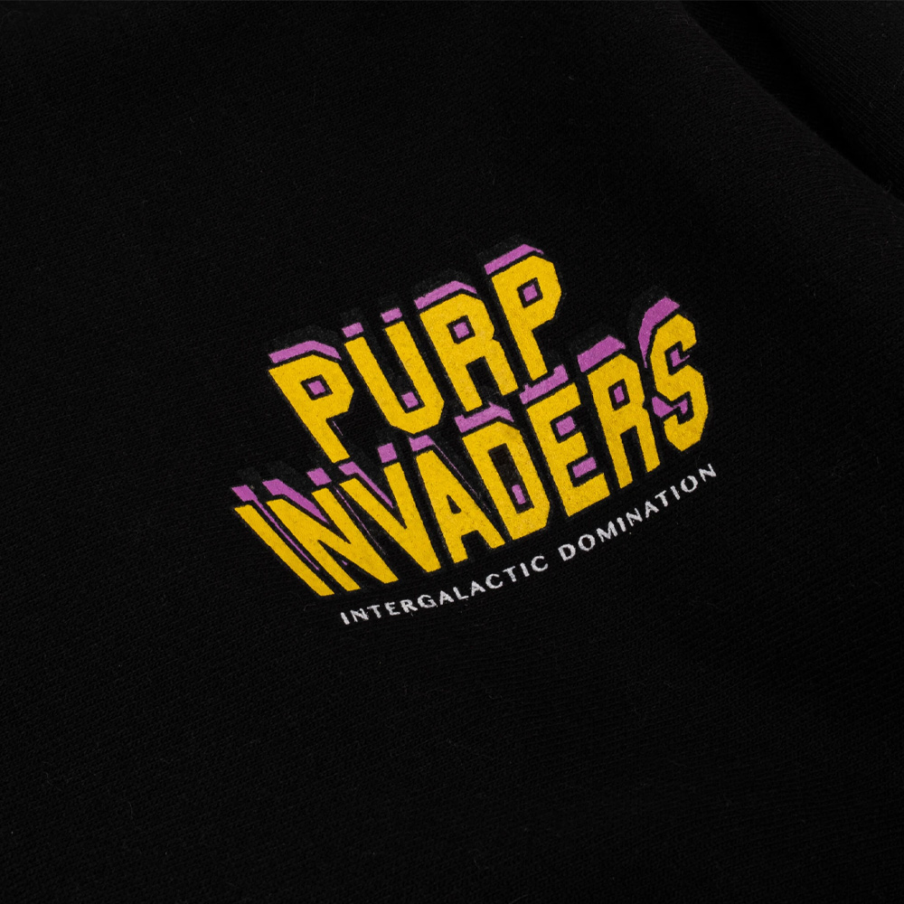 Purple Invaders Core Hoodie by The Smokers Club - Wholesale