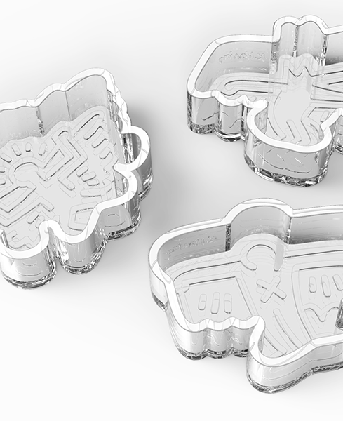 Keith Haring Glass Ashtrays Wholesale