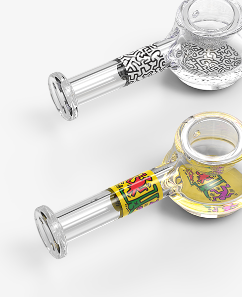 Keith Haring Glass Spoon Pipes Wholesale