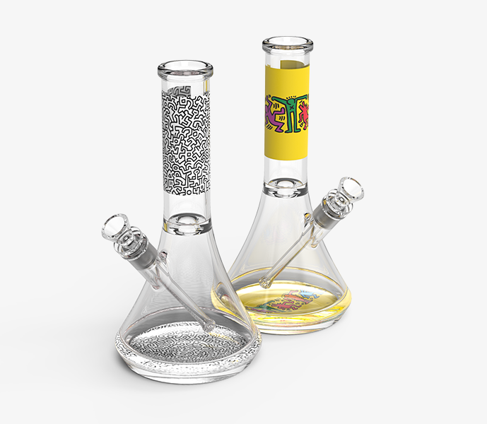 Keith Haring Glass Bongs Wholesale